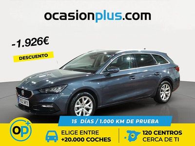 Usado Seat Leon Style 116 CV (85 kW) 2025 Gris Familiar