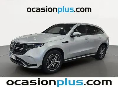 Usado Mercedes EQC400 300 kW (408 CV) 2019 Gris SUV