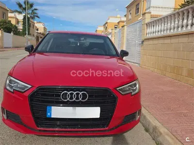 Usado Audi A3 Sport 110 CV (80 kW) 2017 Rojo Berlina