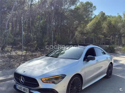 Usado Mercedes CLA200 150 CV (110 kW) 2023 Gris / plata Coupe