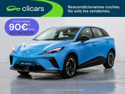 Usado MG MG4 EV 125 kW (170 CV) 2023 Azul Utilitario