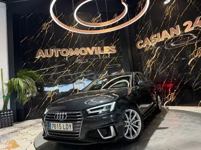 Usado Audi A4 S-Line 204 CV (150 kW) 2020 Gris / plata Berlina