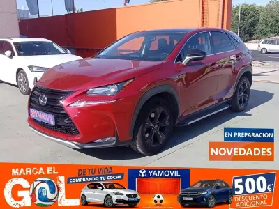 Usado Lexus NX300h Sport Line 197 CV (144 kW) 2017 Rojo SUV