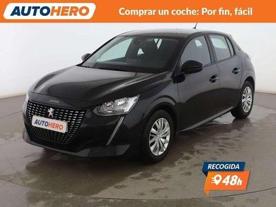Usado Peugeot 208 Active 75 CV (55 kW) 2024 Negro Utilitario