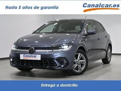 Gris Usado 2022 VW Polo R-line Berlina | 16.490 € (Precio justo)