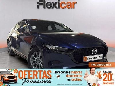 Usado Mazda 3 Prime-Line 140 CV (102 kW) 2025 Azul Berlina
