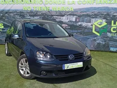 Usado VW Golf VI Highline 105 CV (77 kW) 2008 Azul Utilitario