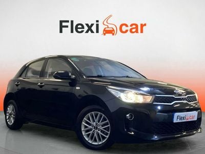Usado Kia Rio 77 CV (56 kW) 2017 Negro Berlina