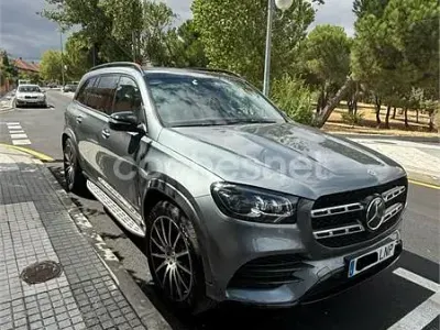 Usado Mercedes GLS580 489 CV (359 kW) 2021 Gris / plata SUV