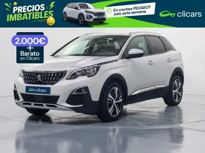 Usado Peugeot 3008 Allure 130 CV (95 kW) 2019 Blanco SUV