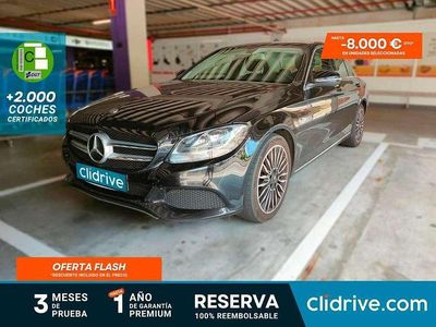 Usado Mercedes C300 245 CV (180 kW) 2017 Negro Berlina
