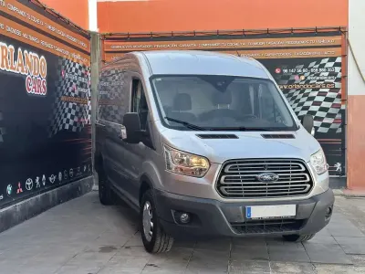 Usado Ford Transit Custom Trend 125 CV (91 kW) 2016 Gris Van