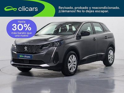 Usado Peugeot 3008 Active 130 CV (95 kW) 2021 Gris / plata SUV