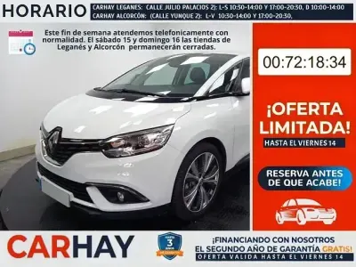 Usado Renault Scénic IV Intens 110 CV (80 kW) 2018 Blanco Monovolumen