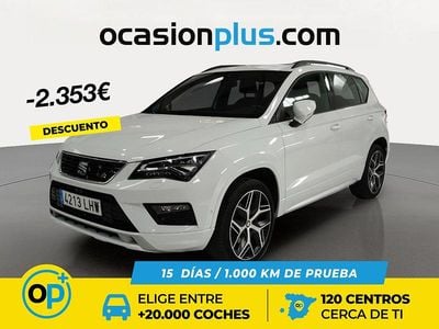 Blanco Usado 2020 Seat Ateca 4Drive SUV | 25.890 € (Precio justo)