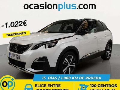 Usado Peugeot 3008 GT-line 120 CV (88 kW) 2017 Blanco SUV