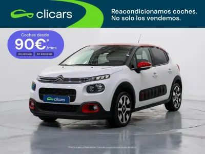 Usado Citroën C3 Shine 99 CV (72 kW) 2018 Blanco Utilitario