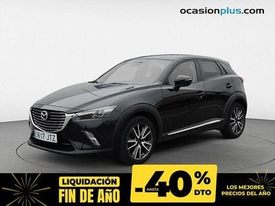 Negro Usado 2016 Mazda CX-3 Luxury SUV | 12.862 € (Buen precio)