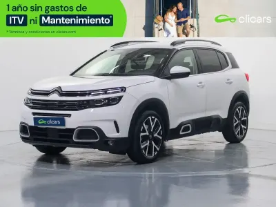 Usado Citroën C5 Aircross Shine 131 CV (96 kW) 2022 Blanco SUV