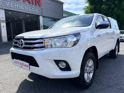 Usado Toyota HiLux 150 CV (110 kW) 2018 Blanco Pickup/Camioneta