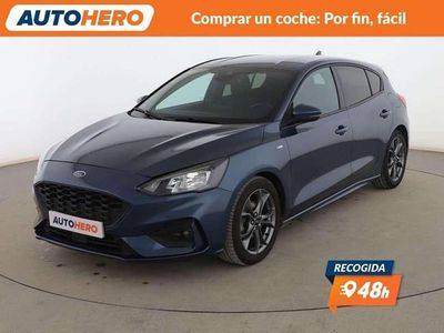 Usado Ford Focus ST-Line 125 CV (91 kW) 2021 Azul Utilitario