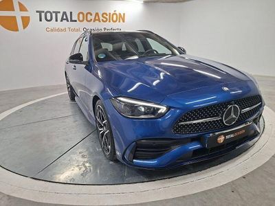 Usado Mercedes C220 200 CV (147 kW) 2021 Azul Familiar