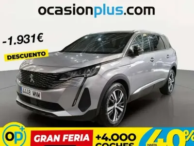 Usado Peugeot 5008 Allure 131 CV (96 kW) 2024 Gris SUV