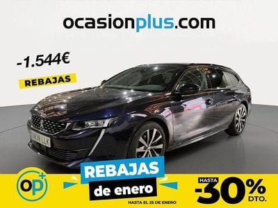 Azul Usado 2020 Peugeot 508 GT-line Familiar | 16.990 € (Precio justo)