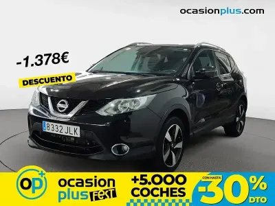 Usado Nissan Qashqai N-Connecta 131 CV (96 kW) 2016 Negro SUV