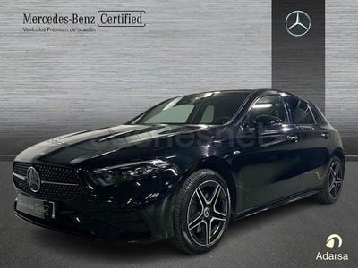 Usado Mercedes A250 AMG line 218 CV (160 kW) 2025 Negro Berlina