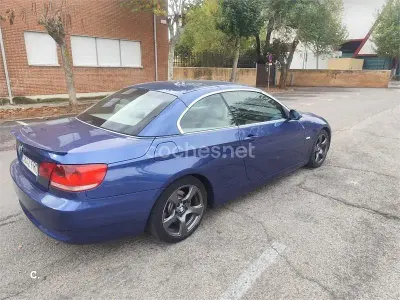 Usado BMW 325 218 CV (160 kW) 2007 Azul Descapotable
