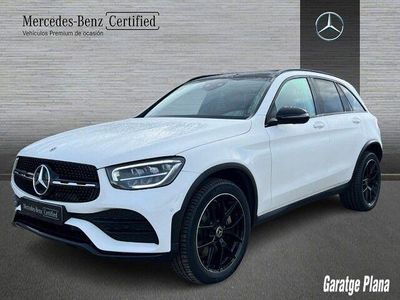 Usado Mercedes GLC300e AMG line 306 CV (225 kW) 2022 Blanco polar