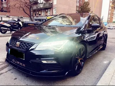 Usado Seat Leon ST CUPRA 290 CV (213 kW) 2020 Negro Familiar