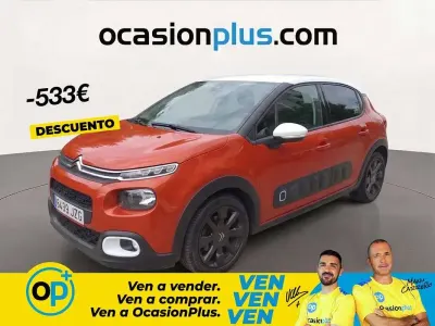 Usado Citroën C3 Shine 75 CV (55 kW) 2017 Naranja Utilitario
