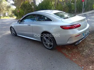 Usado Mercedes E220 194 CV (142 kW) 2017 Gris / plata Coupe