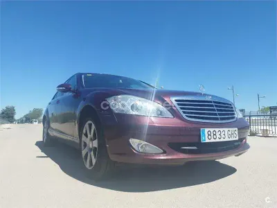 Usado Mercedes S320 235 CV (172 kW) 2008 Granate Berlina