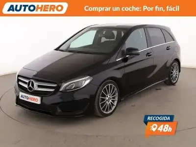 Usado Mercedes B200 Urban 136 CV (100 kW) 2018 Negro Utilitario
