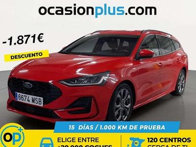Usado Ford Focus ST-Line 155 CV (114 kW) 2024 Rojo Familiar