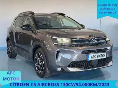 Usado Citroën C5 Aircross PureTech 131 CV (96 kW) 2023 Gris / plata SUV