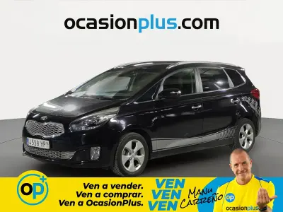 Usado Kia Carens 136 CV (100 kW) 2013 Negro Monovolumen