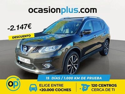 Usado Nissan X-Trail Tekna 131 CV (96 kW) 2017 Verde SUV