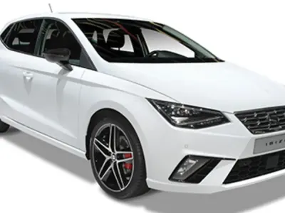 Usado Seat Ibiza FR 110 CV (80 kW) 2021 Negro Utilitario