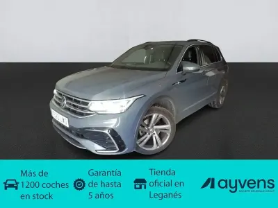 Usado VW Tiguan R-line 150 CV (110 kW) 2022 Gris SUV