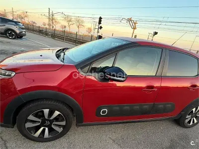 Usado Citroën C3 Feel 110 CV (80 kW) 2017 Rojo Berlina