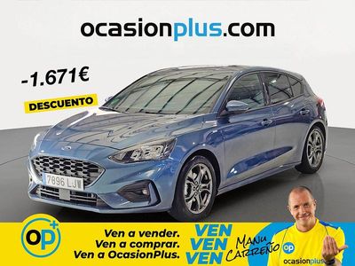 Usado Ford Focus ST-Line 125 CV (91 kW) 2020 Azul