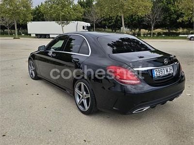 Usado Mercedes C220 170 CV (125 kW) 2018 Negro Berlina