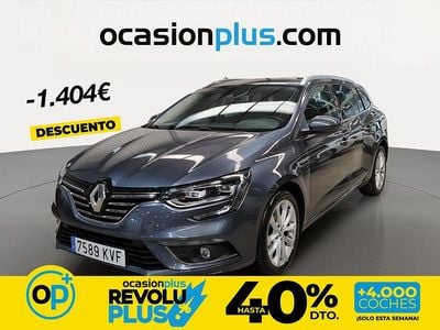 Usado Renault Mégane GrandTour Zen 140 CV (102 kW) 2019 Gris Familiar