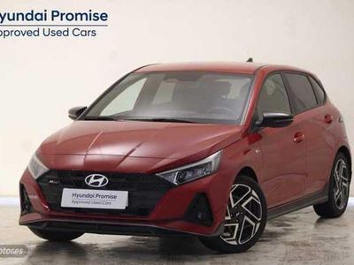 Usado Hyundai i20 N Line 80 CV (58 kW) 2024 Dragon red