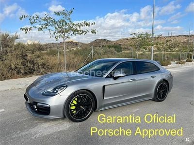 Gris / plata Usado 2017 Porsche Panamera Sport Turismo Familiar | 60.900 € (Precio justo)