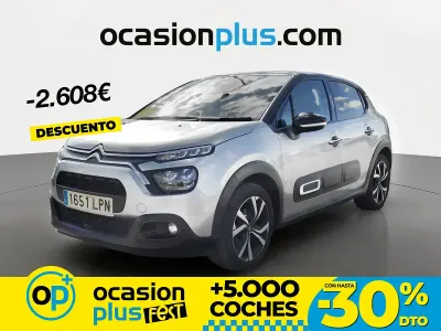Begagnad Citroën C3 PureTech 110 HK (80 kW) 2021 Grå Halvkombi